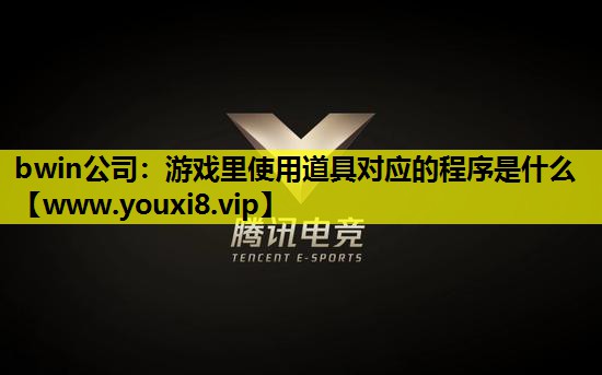 游戏里使用道具对应的程序是什么